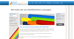 Desktop Screenshot of hdk-laminate.de